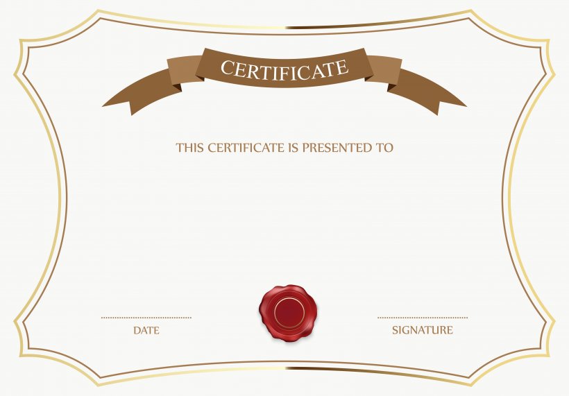 Template Academic Certificate Clip Art, PNG, 6487x4520px, Template, Academic Certificate, Art, Brand, Diploma Download Free