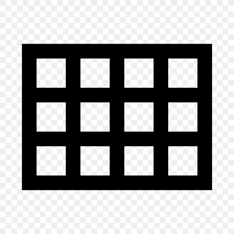 Square Symbol, PNG, 1600x1600px, Grid, Area, Black, Black And White, Brand Download Free