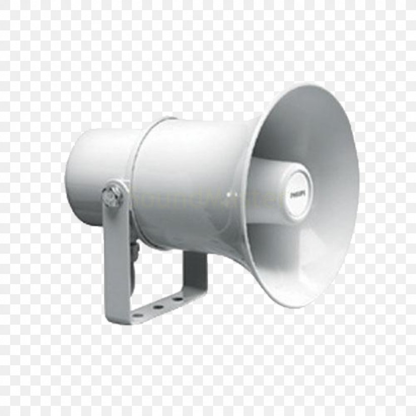 Horn Loudspeaker Public Address Systems Sound, PNG, 1024x1024px, Horn Loudspeaker, Audio, Audio Signal, Consumer Electronics, Electrical Impedance Download Free