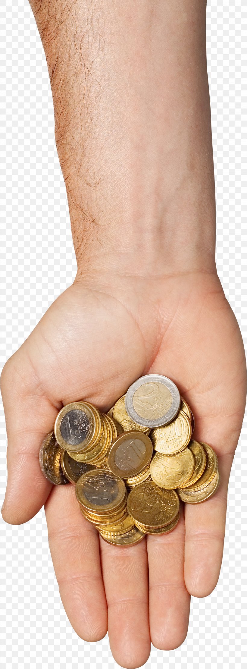 Money Hand, PNG, 1644x4451px, Coin, Display Resolution, Dollar Coin, Euro Coins, Finger Download Free