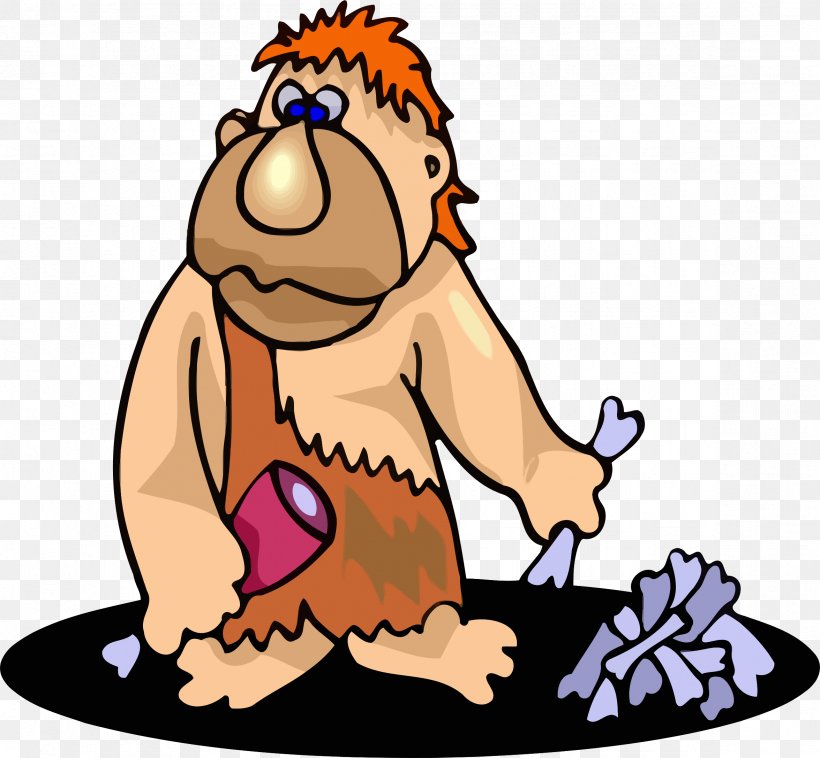 Stone Age Caveman Clip Art, PNG, 2351x2176px, Stone Age, Artwork, Carnivoran, Cave, Caveman Download Free