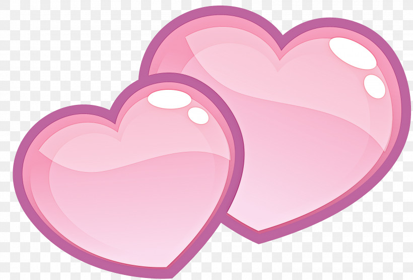 Heart Pink Violet Purple Magenta, PNG, 3045x2064px, Heart, Cloud, Love, Magenta, Pink Download Free