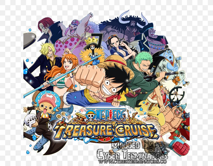 One Piece Treasure Cruise Diggy's Adventure Game RollerCoaster Tycoon 4 Mobile, PNG, 640x640px, Watercolor, Cartoon, Flower, Frame, Heart Download Free