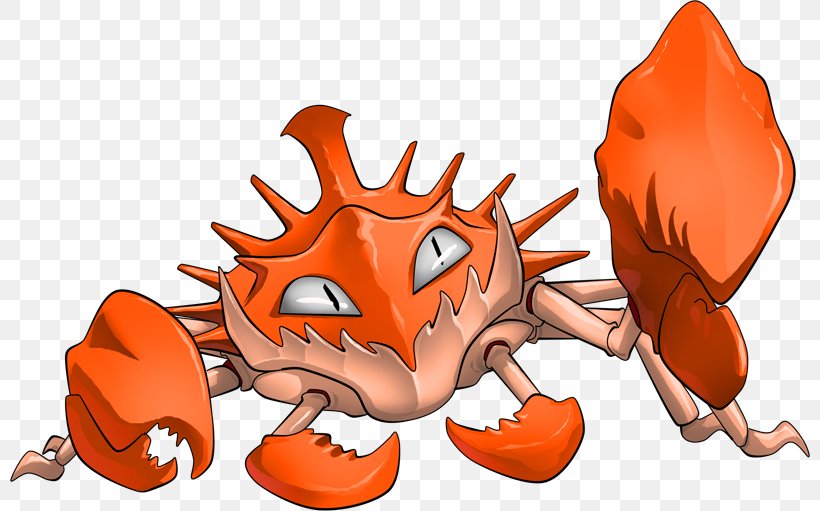 Pokémon X And Y Pokémon Ruby And Sapphire Kingler Krabby, PNG, 800x511px, Pokemon Ruby And Sapphire, Animal Source Foods, Cartoon, Claw, Crab Download Free