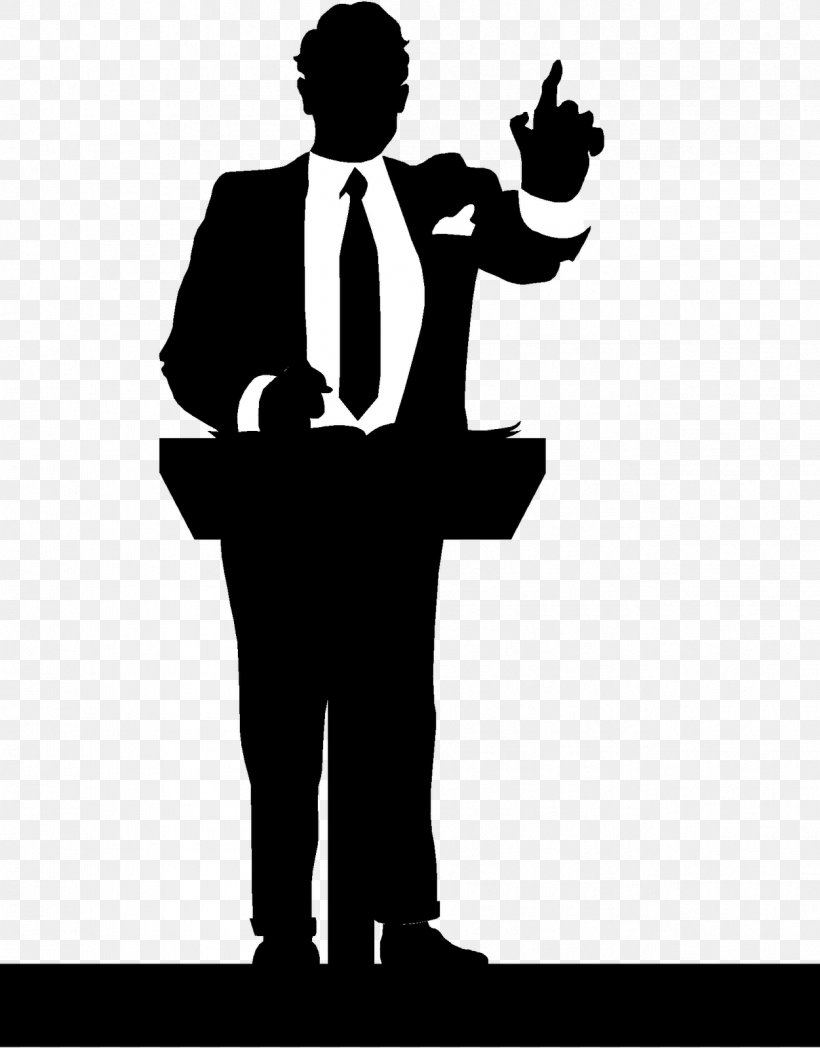 Public Speaking Orator Sermon Clip Art, PNG, 1251x1600px, Public Speaking, Black And White, Business, Communication, Conversation Download Free