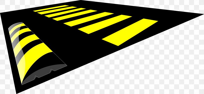 Speed Bump Clip Art, PNG, 2400x1112px, Speed Bump, Black, Brand, Logo, Pedestrian Crossing Download Free