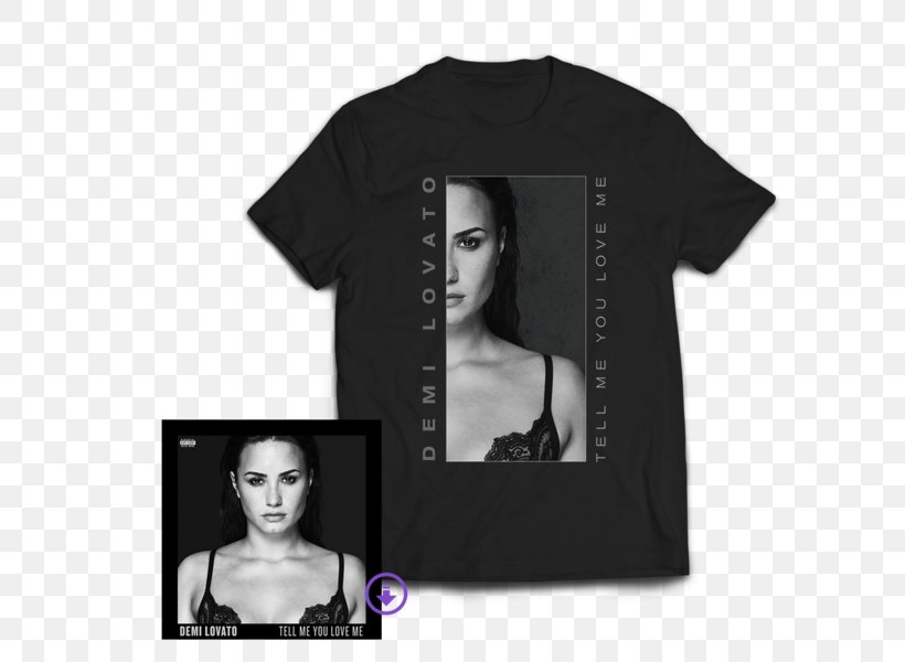 Demi Lovato The Neon Lights Tour Tell Me You Love Me World Tour Album, PNG, 600x600px, Watercolor, Cartoon, Flower, Frame, Heart Download Free