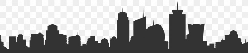 Florida Skyline Silhouette, PNG, 1688x365px, Florida, Black And White, Building, City, Cityscape Download Free
