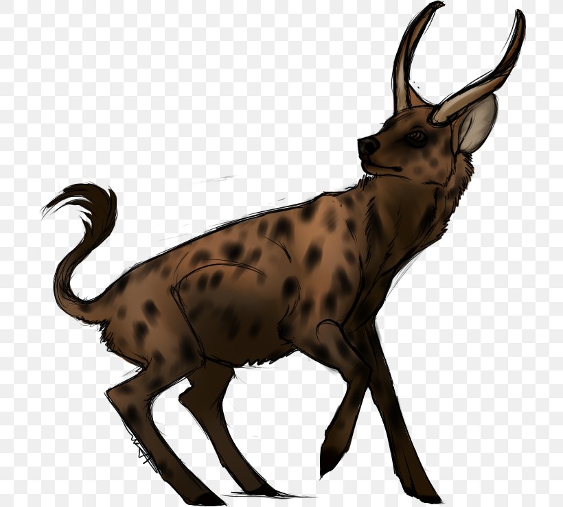 Antelope Deer Goat Horn Wildlife, PNG, 714x739px, Antelope, Animal, Antler, Cow Goat Family, Deer Download Free