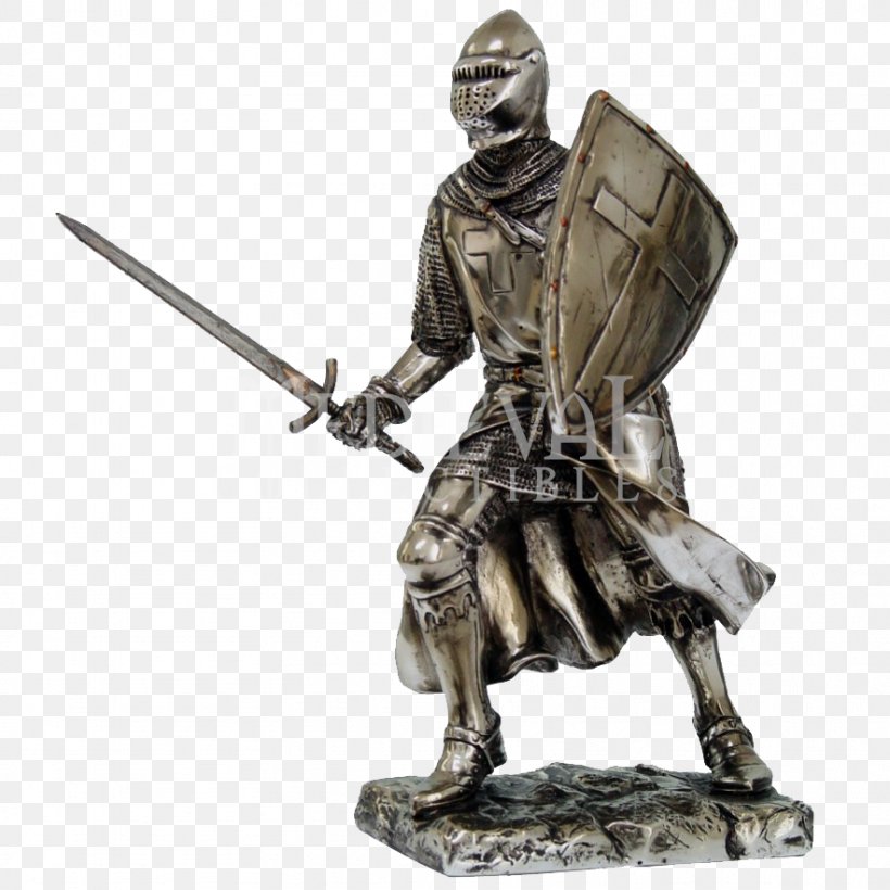 Middle Ages Knights Templar Crusades Statue, PNG, 883x883px, Middle Ages, Armour, Bronze, Bronze Sculpture, Classical Sculpture Download Free