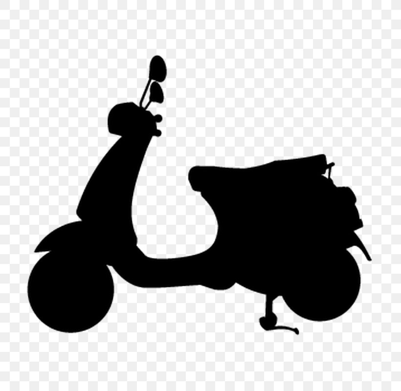 Scooter Honda Activa Car Motorcycle, PNG, 800x800px, Scooter, Black, Black And White, Car, Decal Download Free