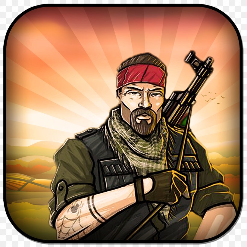 Soldier Infantry Mercenary Militia Animated Cartoon, PNG, 1024x1024px, Soldier, Animated Cartoon, Facial Hair, Finger, Infantry Download Free