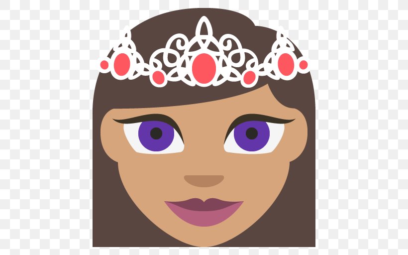 Emoji Princess T-shirt Royal Family, PNG, 512x512px, Watercolor, Cartoon, Flower, Frame, Heart Download Free