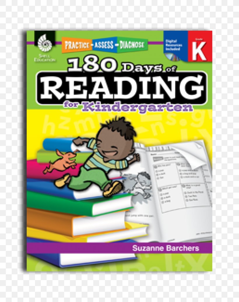 180 Days Of Reading For Kindergarten 180 Days Of Reading For First Grade, PNG, 800x1035px, Kindergarten, Area, Book, Brand, Education Download Free