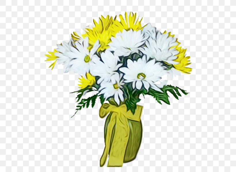 Floral Design, PNG, 600x600px, Watercolor, Annual Plant, Chrysanthemum, Cut Flowers, Dandelion Download Free