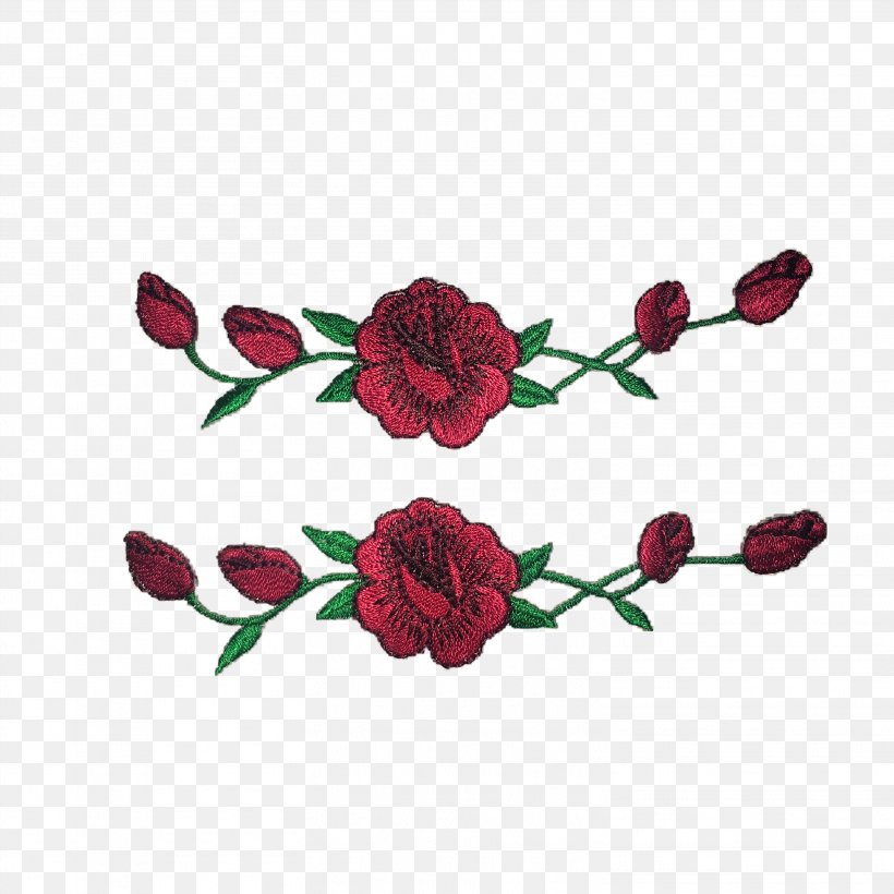 Garden Roses Vans Iron-on Embroidery, PNG, 3024x3024px, Garden Roses, Clothing, Cut Flowers, Embroidered Patch, Embroidery Download Free
