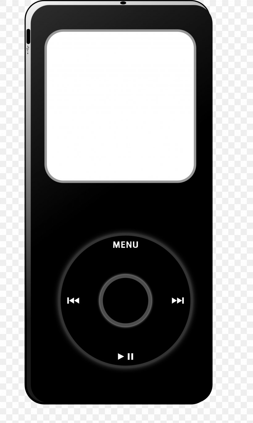 IPod Touch IPod Nano IPod Classic Clip Art, PNG, 2555x4265px, Ipod Touch, Apple, Black And White, Electronics, Ipod Download Free