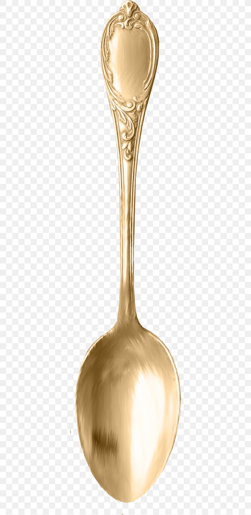 Spoon Material Metal Brass, PNG, 364x1681px, Spoon, Brass, Brown, Cutlery, Material Download Free