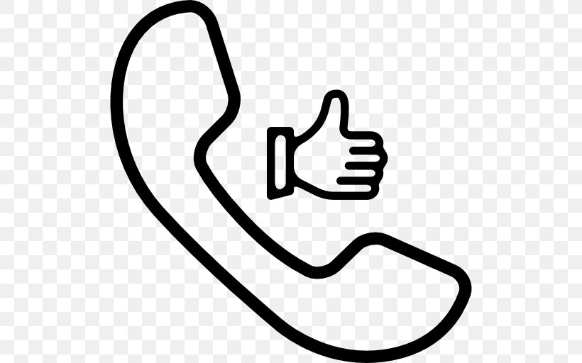 Symbol Mobile Phones Telephone Call, PNG, 512x512px, Symbol, Area, Black And White, Finger, Hand Download Free