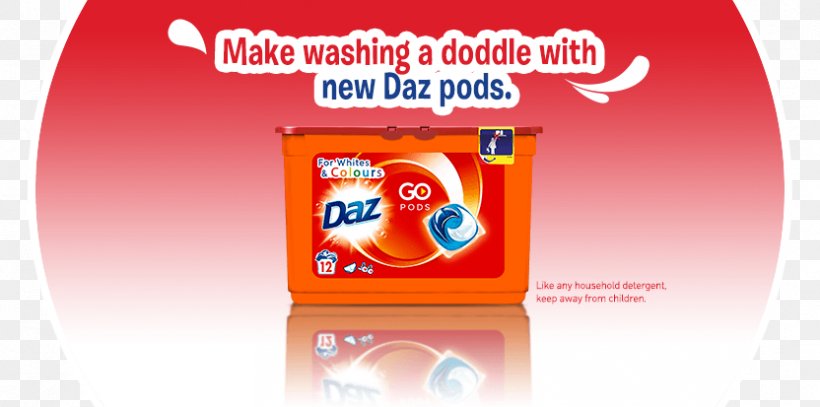 Brand Daz Washing Font, PNG, 832x413px, Brand, Advertising, Capsule, Daz, Multimedia Download Free