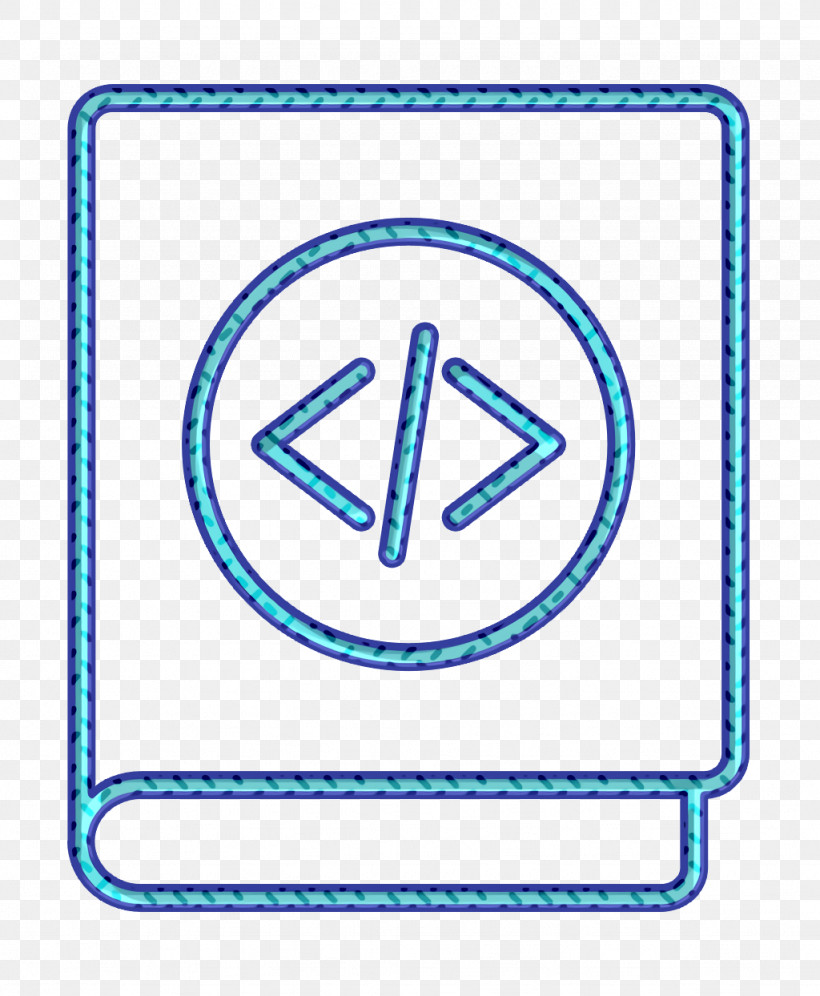 Coding Icon Book Icon, PNG, 1024x1244px, Coding Icon, Book Icon, Electric Blue, Line, Rectangle Download Free