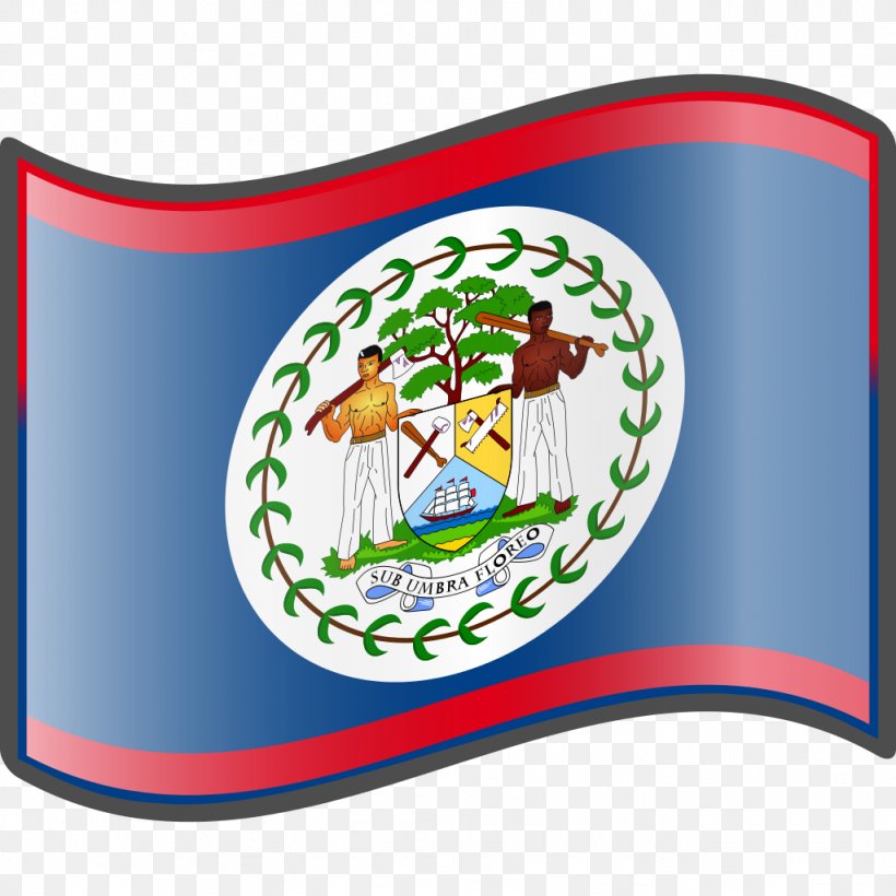 Flag Of Belize National Flag Land Of The Free, PNG, 1024x1024px, Belize, Brand, Flag, Flag Of Belize, Flags Of The World Download Free