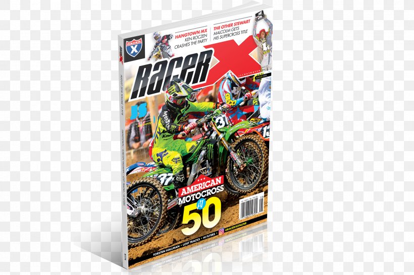 Magazine Road Racer X Illustrated Motocross Monster Energy AMA Supercross An FIM World Championship 0, PNG, 2400x1600px, 2016, Magazine, Advertising, Auto Race, Brand Download Free