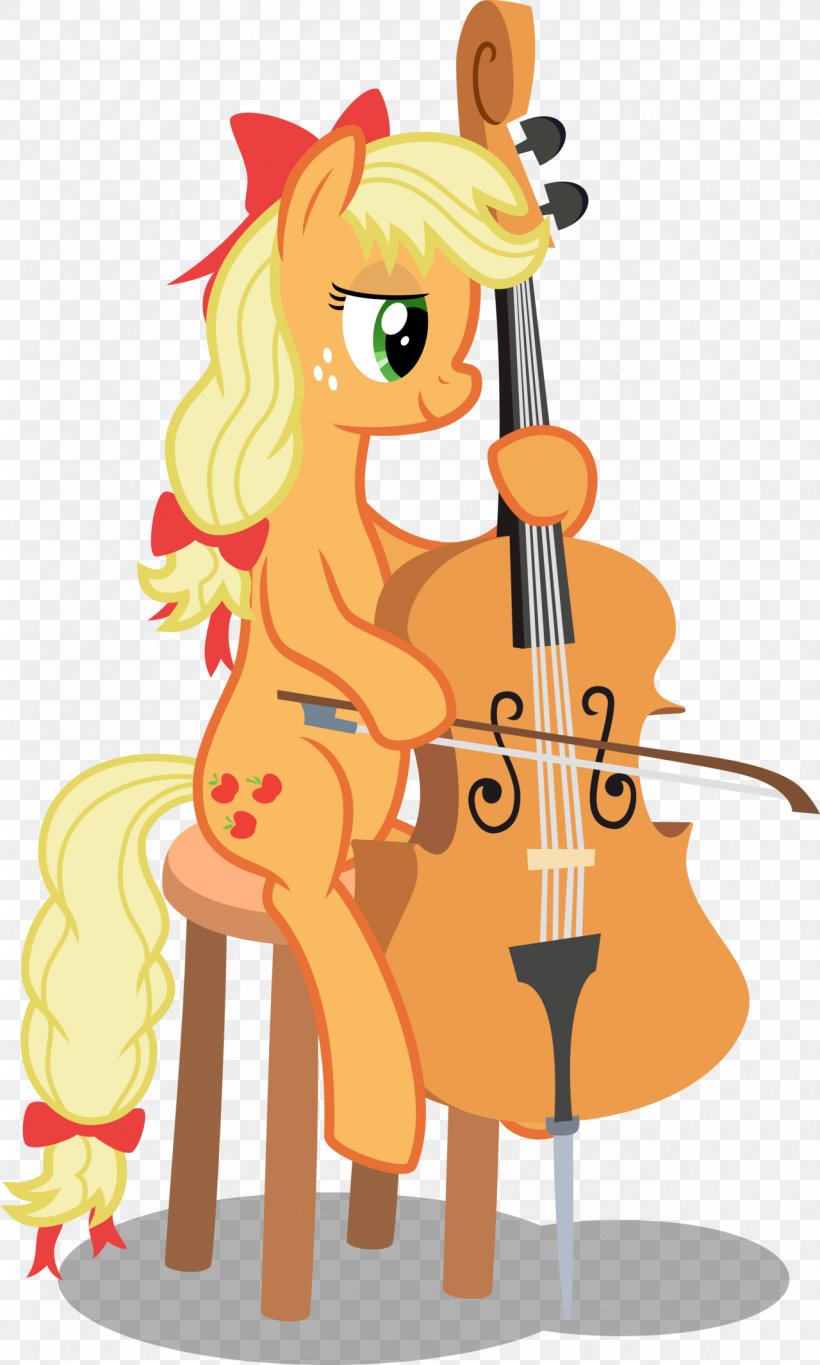 Pony Applejack Cello Pinkie Pie Rarity, PNG, 1280x2132px, Pony, Animation, Applejack, Art, Cartoon Download Free