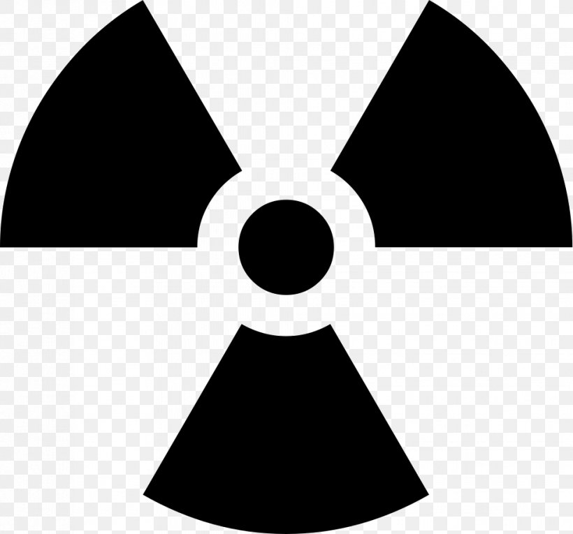 Radioactive Decay Radiation Biological Hazard Symbol, PNG, 981x916px, Radioactive Decay, Atom, Biological Hazard, Black, Black And White Download Free