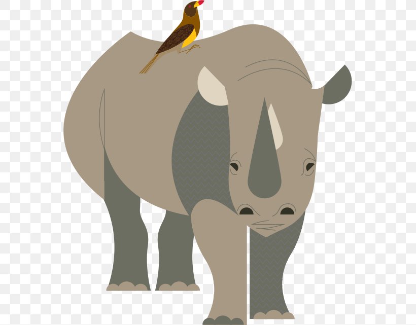 Rhinoceros Llama Bird Indian Elephant, PNG, 569x641px, Rhinoceros, African Elephant, Art, Bird, Carnivoran Download Free