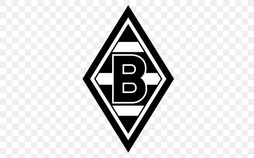 Borussia-Park Borussia Mönchengladbach Bundesliga Borussia Dortmund Football, PNG, 512x512px, Bundesliga, Area, Black And White, Borussia Dortmund, Brand Download Free