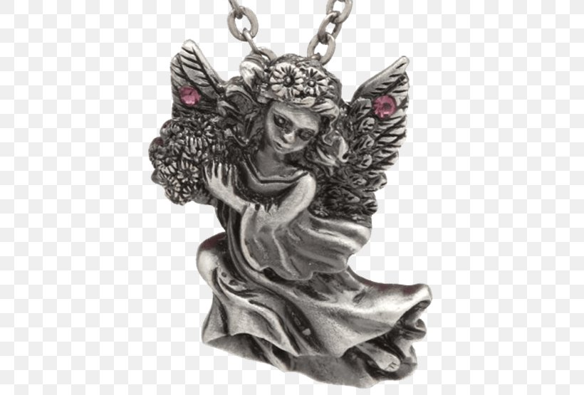 Charms & Pendants Necklace Clothing Accessories Pink White, PNG, 555x555px, Charms Pendants, Angel, Clothing, Clothing Accessories, Dragon Download Free