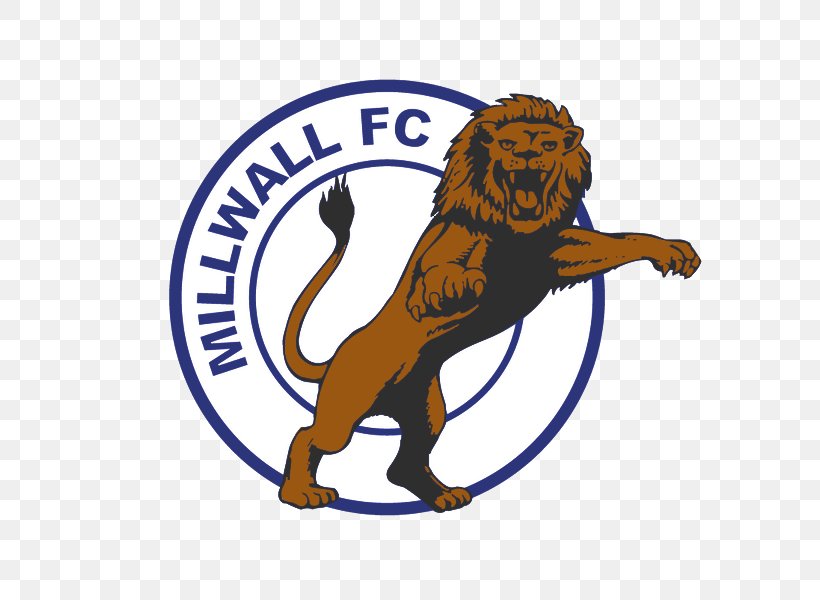 Millwall F.C. EFL Championship Premier League Football, PNG, 600x600px, Millwall Fc, American Football, Aston Villa Fc, Big Cats, Brand Download Free