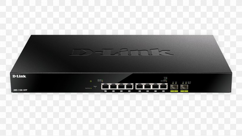 10 Gigabit Ethernet Network Switch Power Over Ethernet 2.5GBASE-T And 5GBASE-T, PNG, 1664x936px, 10 Gigabit Ethernet, Audio Receiver, Cable, Computer Port, Dlink Download Free