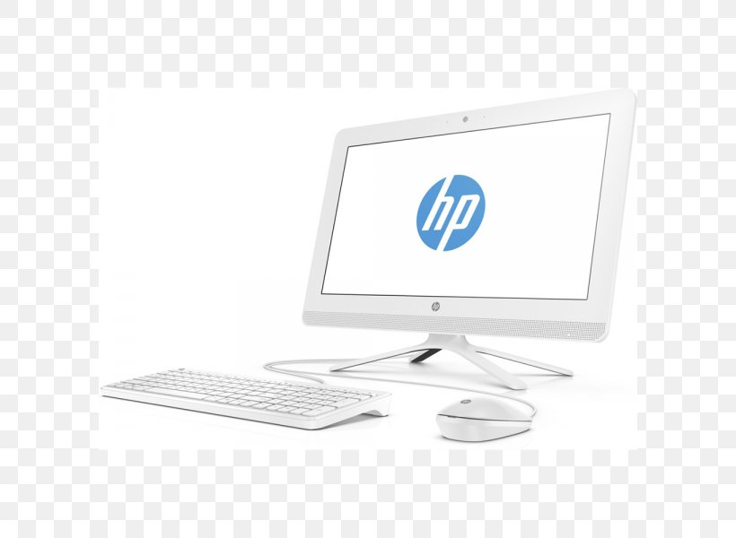 Hewlett-Packard Dell HP All In One Computer 19.5 All-in-One Desktop Computers, PNG, 600x600px, Hewlettpackard, Allinone, Brand, Computer, Computer Monitor Download Free