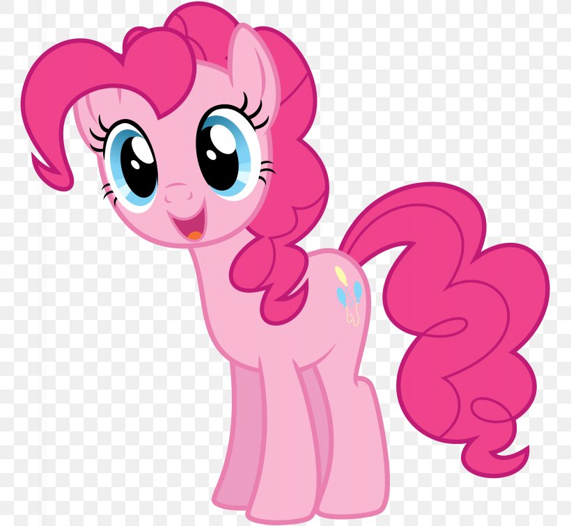 Pinkie Pie Rainbow Dash Pony Applejack Rarity, PNG, 8192x7560px, Watercolor, Cartoon, Flower, Frame, Heart Download Free
