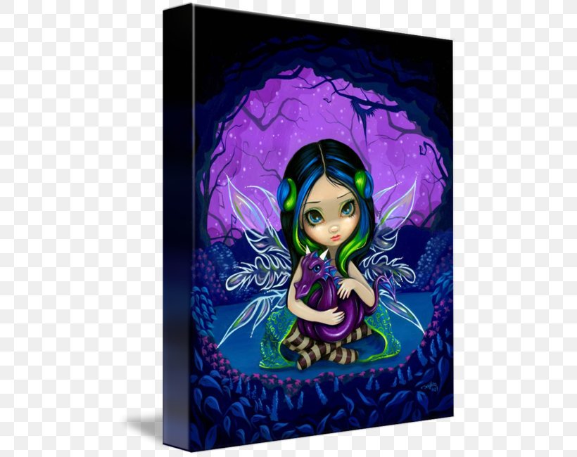 Strangeling: The Art Of Jasmine Becket-Griffith Painting Artist Fairy, PNG, 483x650px, Art, Art Museum, Artist, Canvas, Canvas Print Download Free