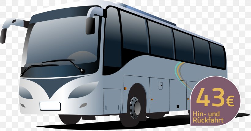 Bus Vector Graphics Clip Art Royalty-free Coach, PNG, 2005x1051px, Bus, Automotive Design, Brand, Car, Coach Download Free