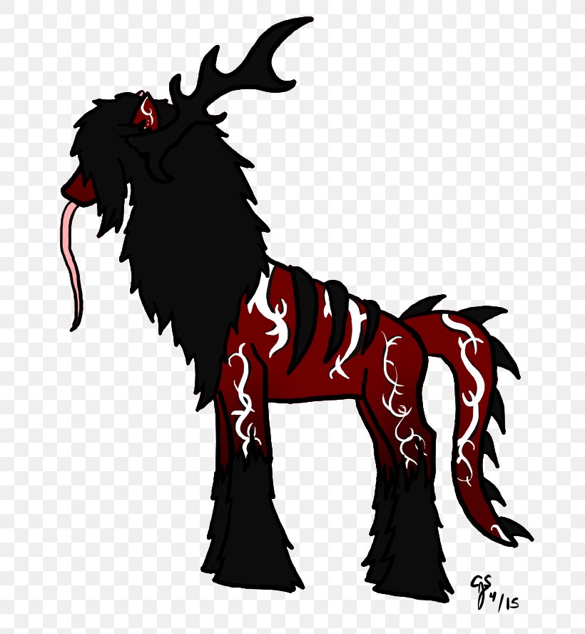 Horse Demon Goat Clip Art, PNG, 726x888px, Horse, Art, Canidae, Carnivoran, Demon Download Free