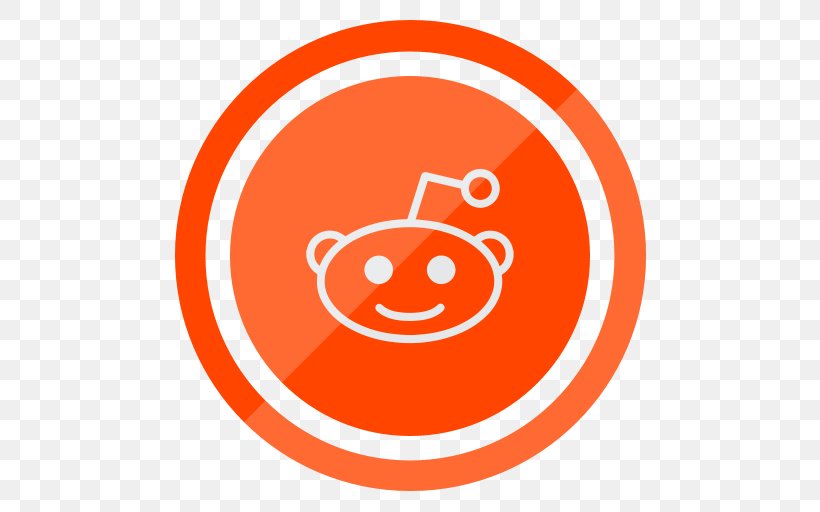 Reddit Icon Transparent., PNG, 512x512px, Reddit, Area, Decal, Emoticon, Happiness Download Free
