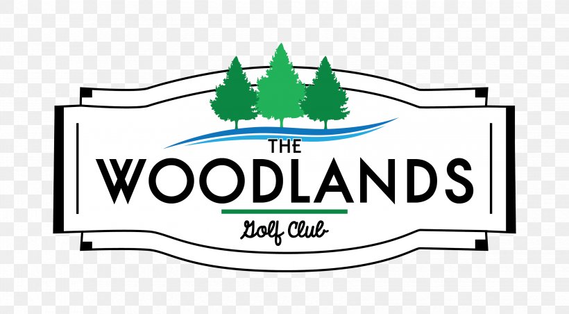 The Woodlands Golf Course Logo, PNG, 3300x1820px, Woodlands, Area, Brand, Golf, Golf Course Download Free