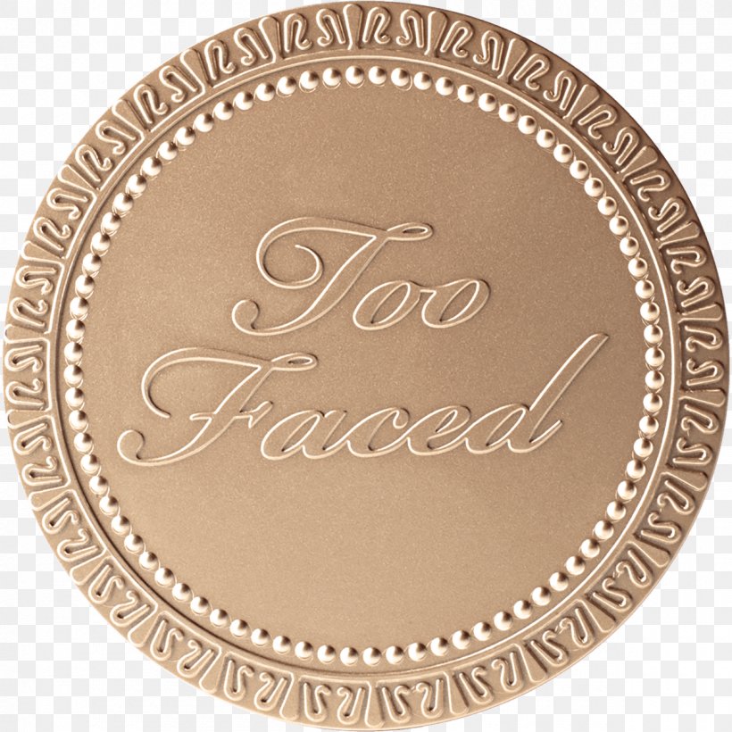 Too Faced Peach Too Faced Bronzer Cosmetics Too Faced Natural Eyes Highlighter, PNG, 1200x1200px, Too Faced Peach, Coin, Cosmetics, Cream, Face Download Free