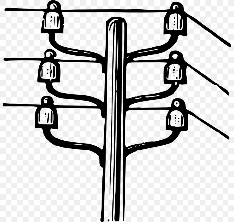 Utility Pole Overhead Power Line Electricity Clip Art, PNG, 800x778px, Watercolor, Cartoon, Flower, Frame, Heart Download Free