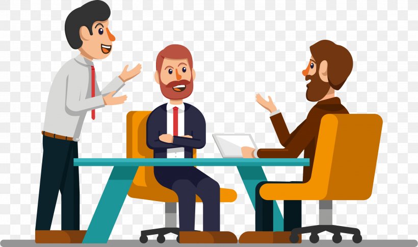 Euclidean Vector Meeting Resource Illustration, PNG, 2784x1646px, Job, Advertising, Brand, Business, Cartoon Download Free