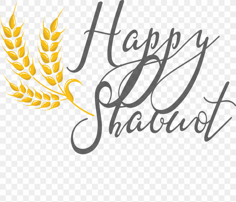 Happy Shavuot Shavuot Shovuos, PNG, 3000x2574px, Happy Shavuot, Calligraphy, Line, Logo, Shavuot Download Free