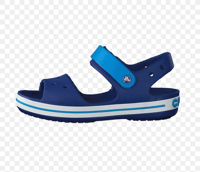Sandal Crocs Shoe Walking, PNG, 705x705px, Sandal, Aqua, Blue, Crocs, Electric Blue Download Free