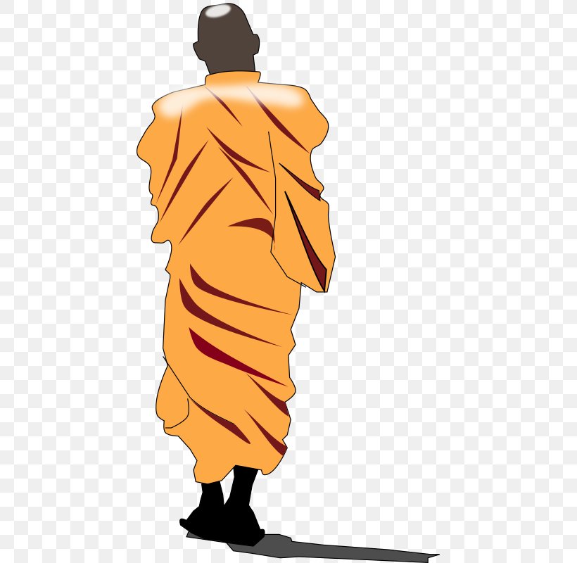 Bhikkhu Monk Clip Art, PNG, 431x800px, Bhikkhu, Arm, Art, Artwork, Cartoon Download Free