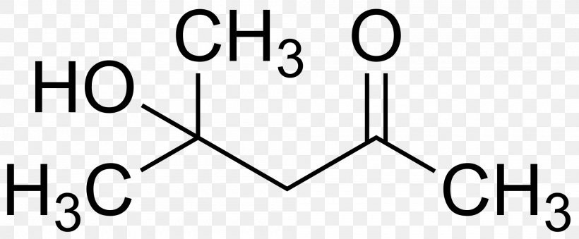 Diacetone Alcohol Methyl Isobutyl Ketone 2-Pentanone Methyl Group Butanone, PNG, 2000x827px, Diacetone Alcohol, Area, Black, Black And White, Brand Download Free