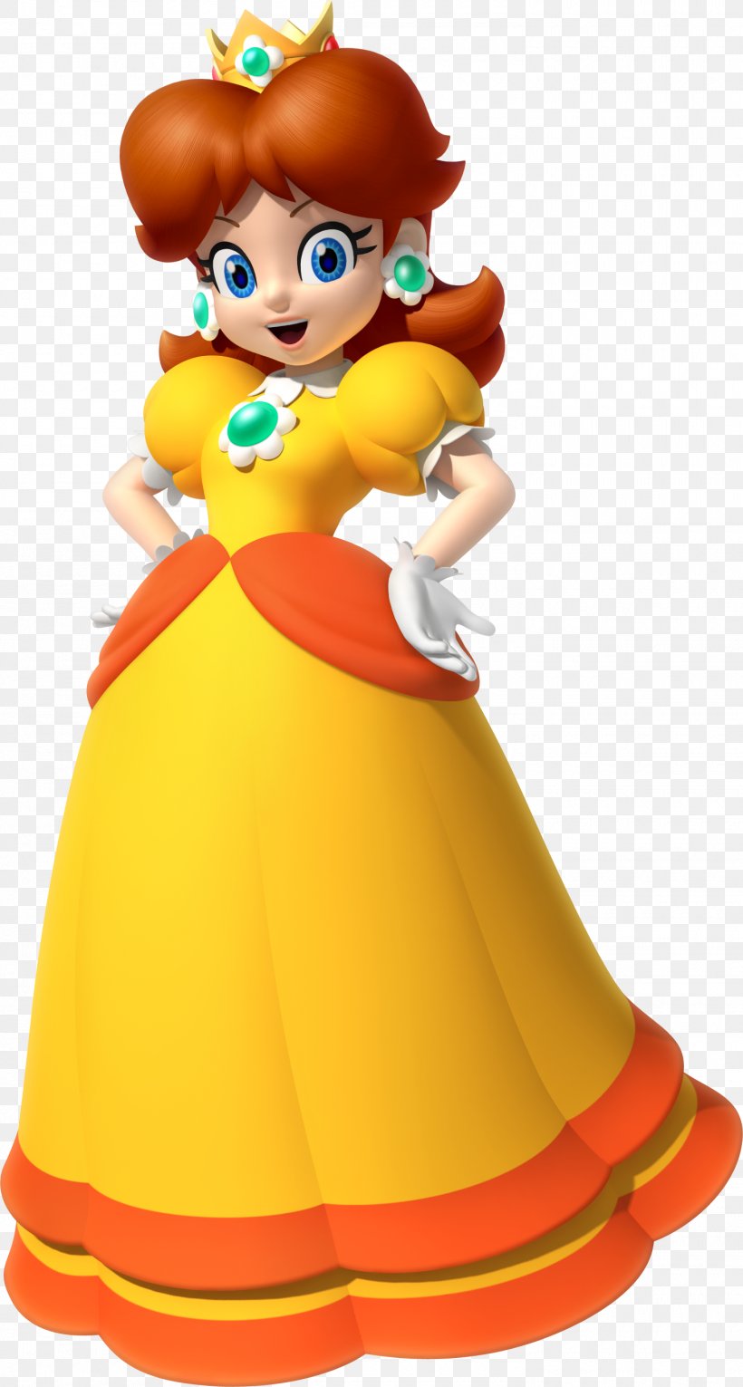 Princess Daisy Super Mario Bros. Princess Peach, PNG, 1460x2727px, Princess Daisy, Art, Bowser, Cartoon, Costume Download Free