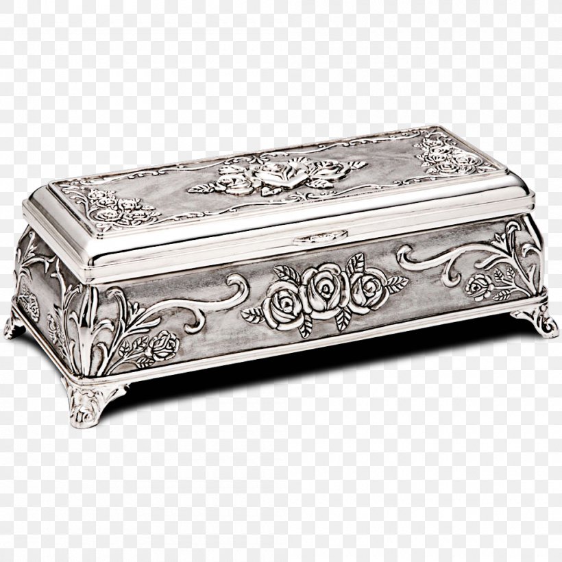 Silver Casket Metal Rectangle Vitreous Enamel, PNG, 1000x1000px, Silver, Box, Brand, Casket, Copper Download Free